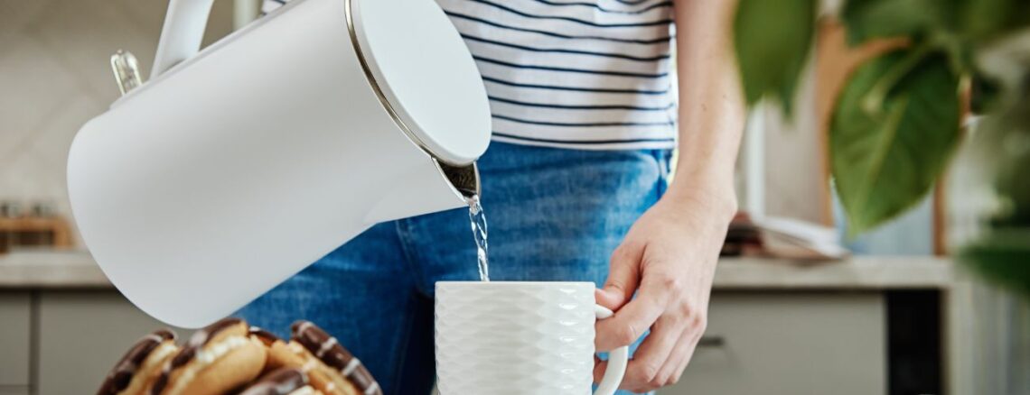 asmr meaning image of woman pouring tea